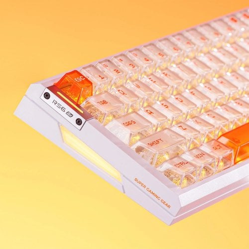 Клавіатура ATK RS6 Air RGB Iceblade (6976742077492) White купити в Україні | Telemart фото