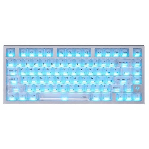 Клавіатура ATK RS7 Turbo RGB Primordial (6976742070004) White купити в Україні | Telemart фото