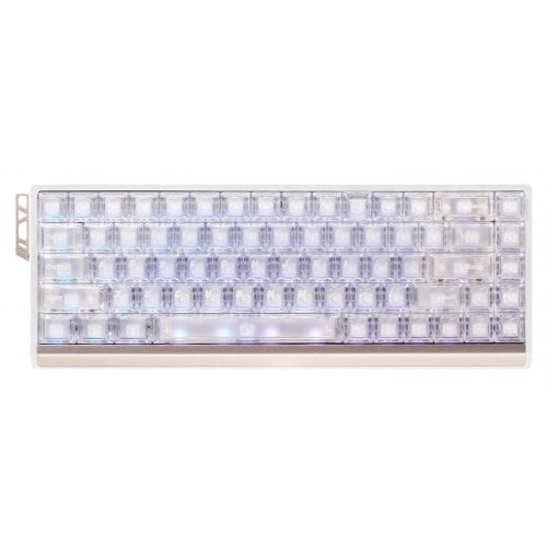 Клавіатура ATK 68RX RGB Wolf (6976742075856) White купити в Україні | Telemart фото
