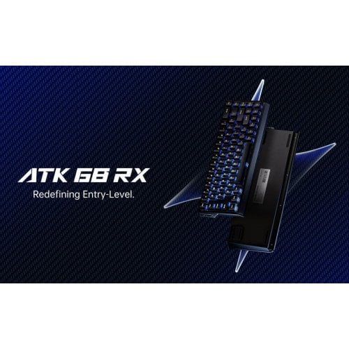 Клавіатура ATK 68RX RGB Wolf (6976742075856) White купити в Україні | Telemart фото