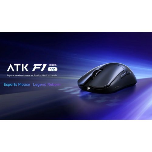 Миша ATK Blazing Sky F1 V2 Ultimate 2.0 Wireless (6976742077881) White купити в Україні | Telemart фото