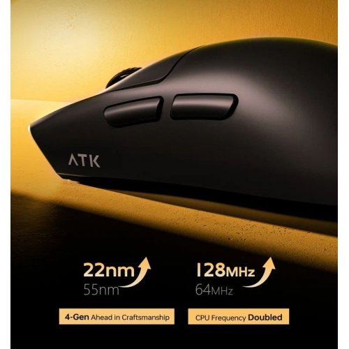 Миша ATK Blazing Sky X1 V2 Utra Max 2.0 Wireless (6976742074750) White купити в Україні | Telemart фото