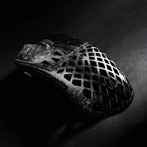 Миша ATK Blazing Sky Ghost Hollow Carbon Fiber Ultimate Wireless (6976742077966) Silver купити в Україні | Telemart фото