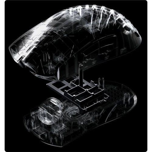 Миша ATK Blazing Sky Ghost Hollow Carbon Fiber Ultimate Wireless (6976742077966) Silver купити в Україні | Telemart фото
