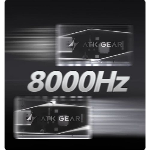 Миша ATK Blazing Sky Ghost Hollow Carbon Fiber Ultimate Wireless (6976742077966) Silver купити в Україні | Telemart фото