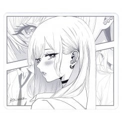 Коврик для мышки ATK Reverie (6976742075061) Black/White