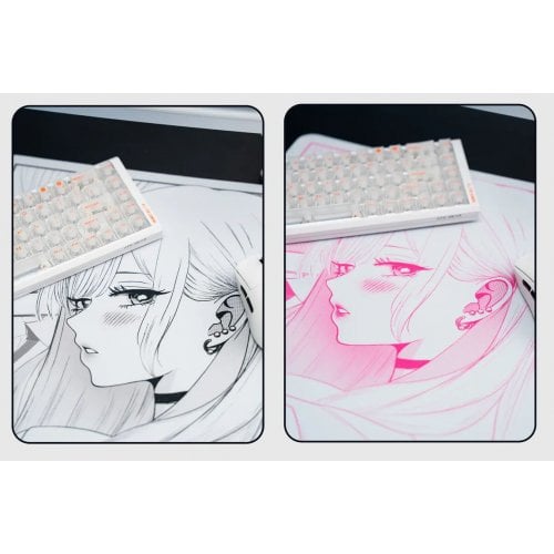 Коврик для мышки ATK Reverie (6976742071575) Pink купить в Украине | Telemart фото