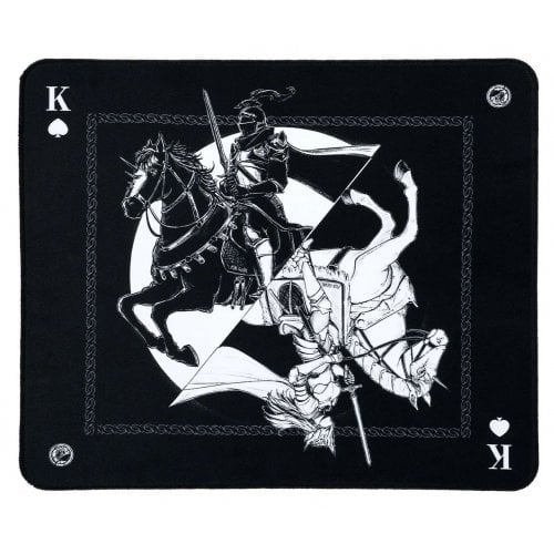 Килимок для миші ATK Knight Zodiac Horse Large (6976742079373) Black купити в Україні | Telemart фото
