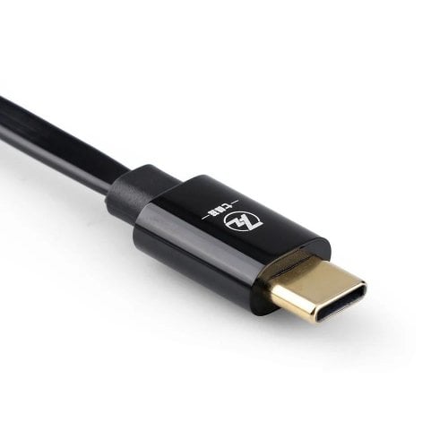 Портативный усилитель для наушников 7HZ SEVENHERTZ 71 USB Type-C to 3.5mm (AK4377) Black купить в Украине | Telemart фото