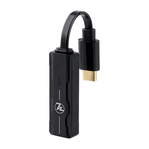 Портативный усилитель для наушников 7HZ SEVENHERTZ 71 USB Type-C to 3.5mm (AK4377) Black купить в Украине | Telemart фото