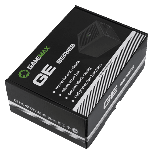 Уцінка блок живлення GAMEMAX GE-500 500W (GE-500) (Розкрита упаковка, 911160) купити в Україні | Telemart фото