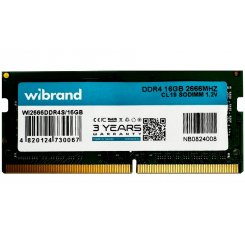 ОЗУ Wibrand SODIMM DDR4 16GB 2666Mhz (WI2666DDR4S/16GB)