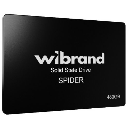 SSD-диск Wibrand Spider 3D NAND TLC 480GB 2.5" (WI2.5SSD/SP480GBST) купити в Україні | Telemart фото