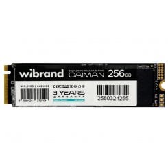 SSD-диск Wibrand Caiman 256GB M.2 (2280 PCI-E) NVMe x4 (WIM.2SSD/CA256GB)