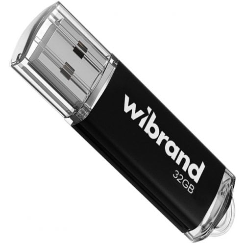 Накопичувач Wibrand Cougar 32GB USB 2.0 (WI2.0/CU32P1B) Black купити в Україні | Telemart фото