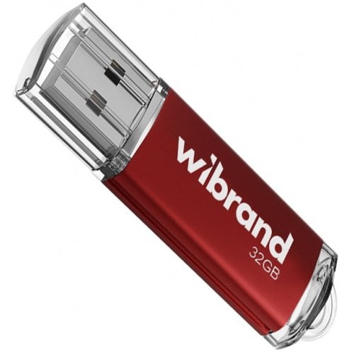 Накопичувач Wibrand Cougar 32GB USB 2.0 (WI2.0/CU32P1R) Red купити в Україні | Telemart фото