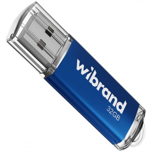 Накопичувач Wibrand Cougar 32GB USB 2.0 (WI2.0/CU32P1U) Blue купити в Україні | Telemart фото