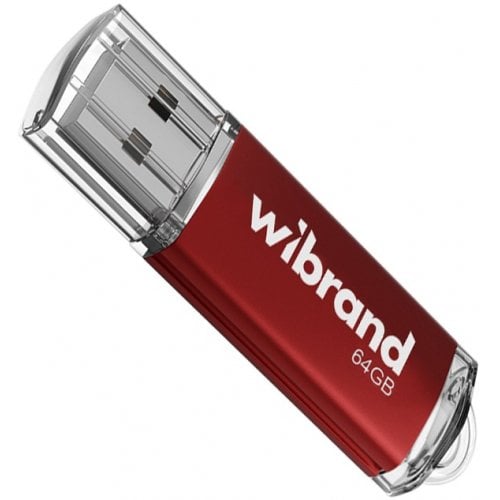 Накопичувач Wibrand Cougar 64GB USB 2.0 (WI2.0/CU64P1R) Red купити в Україні | Telemart фото