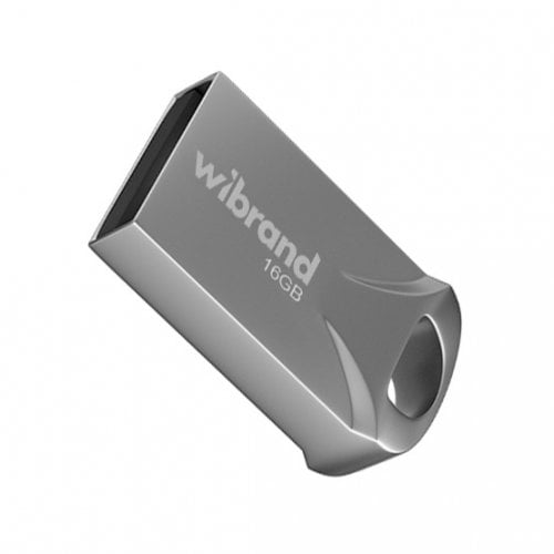 Накопичувач Wibrand Hawk 16GB USB 2.0 (WI2.0/HA16M1S) Silver купити в Україні | Telemart фото