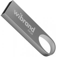 Накопичувач Wibrand Irbis 64GB USB 2.0 (WI2.0/IR64U3S) Silver