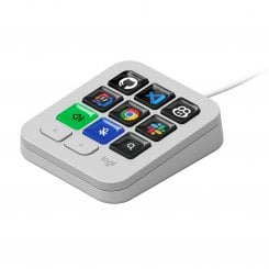 Програмована консоль Logitech MX Keypad (920-013892) Pale Grey