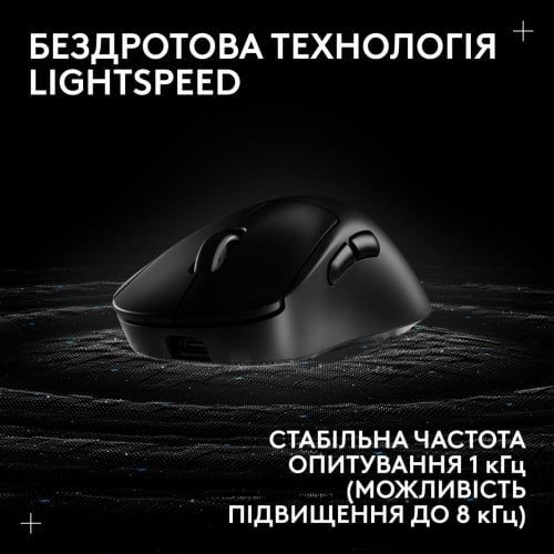 Мышка Logitech G Pro X Superlight 2 Dex SE Lightspeed Wireless (910-007833) Black купить в Украине | Telemart фото