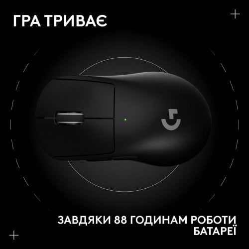 Мышка Logitech G Pro X Superlight 2 Dex SE Lightspeed Wireless (910-007833) Black купить в Украине | Telemart фото