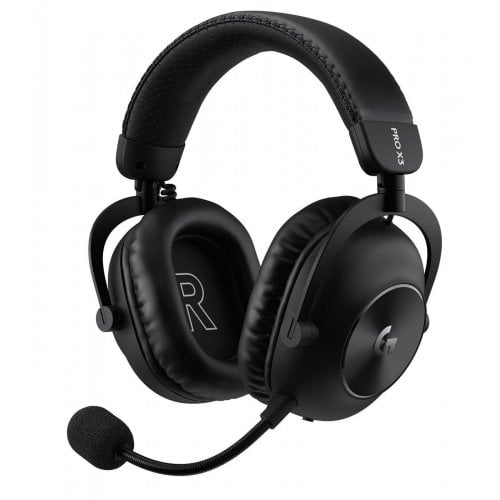 Навушники Logitech G Pro X3 Lightspeed Wireless (981-001740) Black купити в Україні | Telemart фото