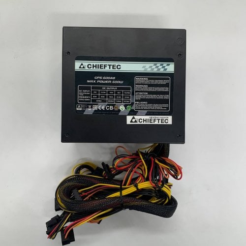Блок живлення CHIEFTEC Smart 600W (GPS-600A8) (Відновлено продавцем, 911360) купити в Україні | Telemart фото