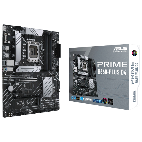 Материнська плата Asus PRIME B660-PLUS D4 (s1700, Intel B660) (Відновлено продавцем, 911384) купити в Україні | Telemart фото