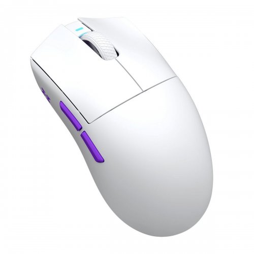Уцінка миша HATOR Hellyberry HM47 Wireless (HM47_WHITE_VIOLET) White/Violet (Розкрита упаковка, 911398) купити в Україні | Telemart фото