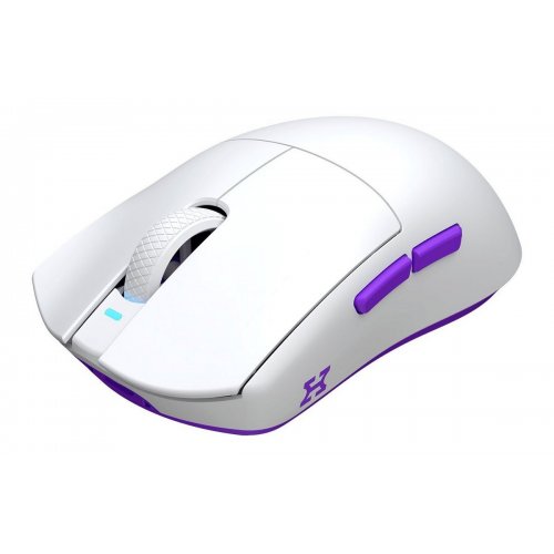 Уцінка миша HATOR Hellyberry HM47 Wireless (HM47_WHITE_VIOLET) White/Violet (Розкрита упаковка, 911398) купити в Україні | Telemart фото