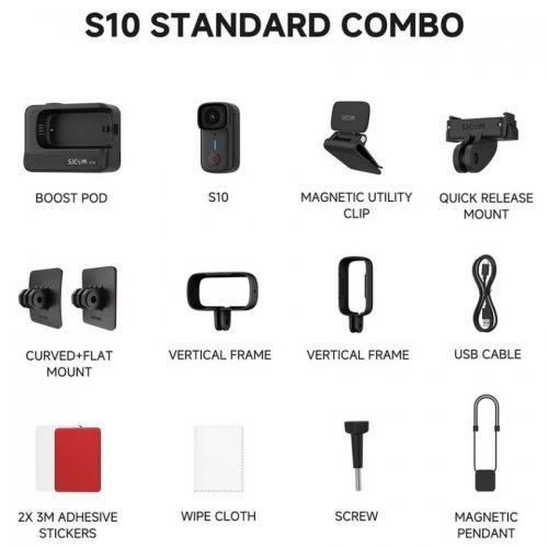 Екшн-камера SJCAM S10 128GB Black купити в Україні | Telemart фото