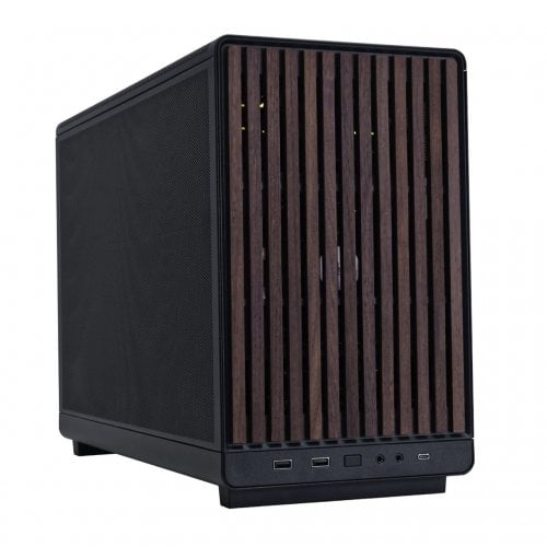 Уцінка корпус Lian Li A3 без БЖ (G99.A3X-WD.00) Black/Wooden (Розкрита упаковка, 911486) купити в Україні | Telemart фото