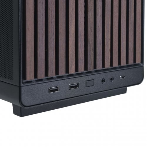 Уцінка корпус Lian Li A3 без БЖ (G99.A3X-WD.00) Black/Wooden (Розкрита упаковка, 911486) купити в Україні | Telemart фото