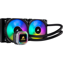 Готова сво Corsair Hydro H100i RGB Platinum 240 (CW-9060039-WW) (Відновлено продавцем, 911492)