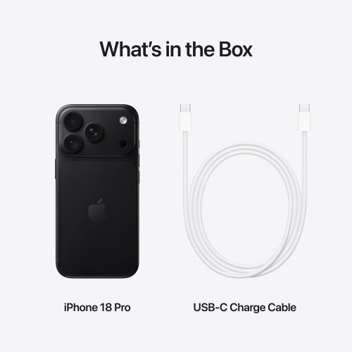 Смартфон Apple iPhone 18 Pro 512GB (MJRU4AF/A) Black купить в Украине | Telemart фото
