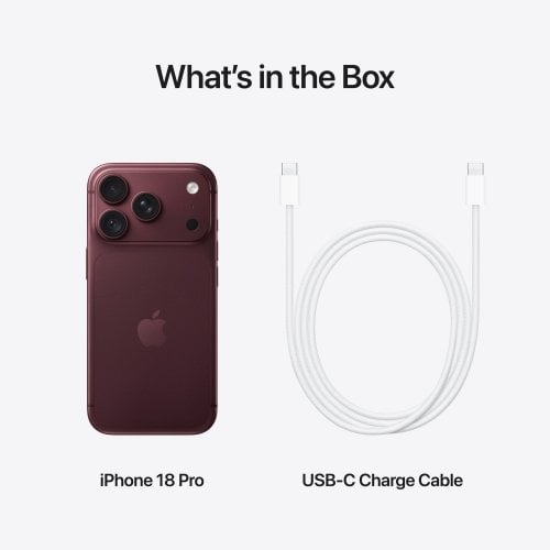Смартфон Apple iPhone 18 Pro 2TB (MJT54AF/A) Burgundy купить в Украине | Telemart фото