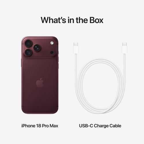 Смартфон Apple iPhone 18 Pro Max 256GB (MJXQ4AF/A) Burgundy купить в Украине | Telemart фото