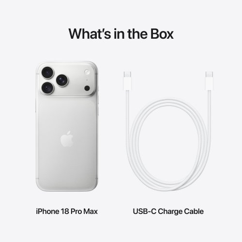 Смартфон Apple iPhone 18 Pro Max 512GB (MJXU4AF/A) Silver купить в Украине | Telemart фото