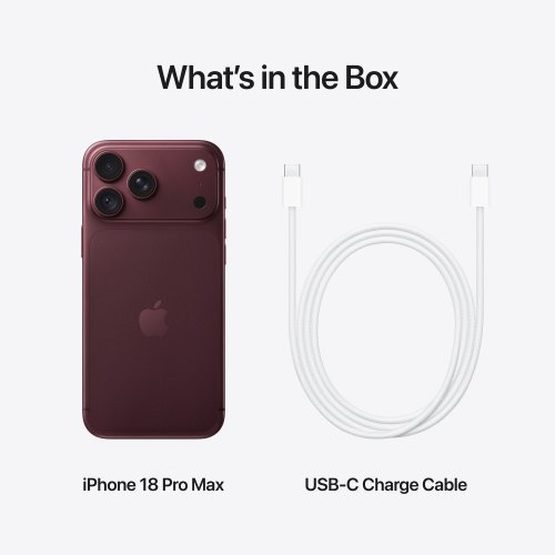 Смартфон Apple iPhone 18 Pro Max 512GB (MJXV4AF/A) Burgundy купить в Украине | Telemart фото
