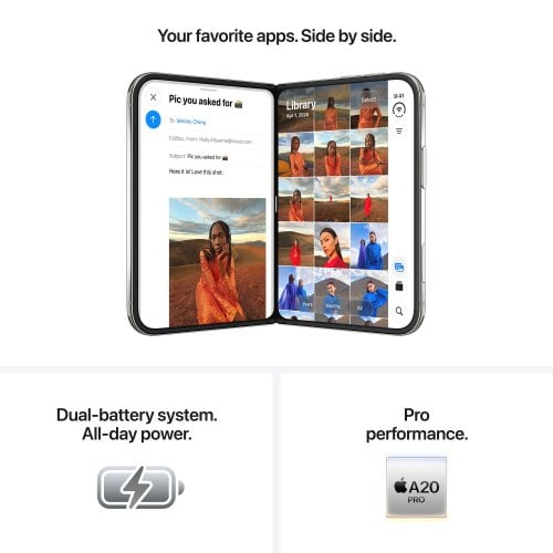 Смартфон Apple iPhone Duo 1TB (MK2H4AF/A) Star White купить в Украине | Telemart фото