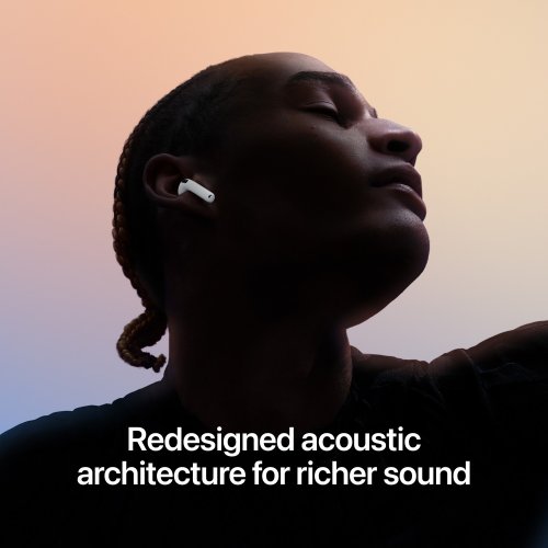 Навушники Apple AirPods 5 (MKFW4ZE/A) White купити в Україні | Telemart фото
