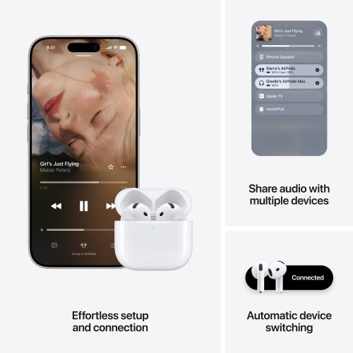 Навушники Apple AirPods 5 (MKFW4ZE/A) White купити в Україні | Telemart фото