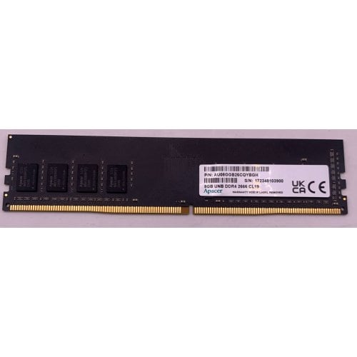Озу Apacer DDR4 8GB 2666Mhz (AU08GGB26CQYBGH) (Восстановлено продавцом, 911702) купить в Украине | Telemart фото