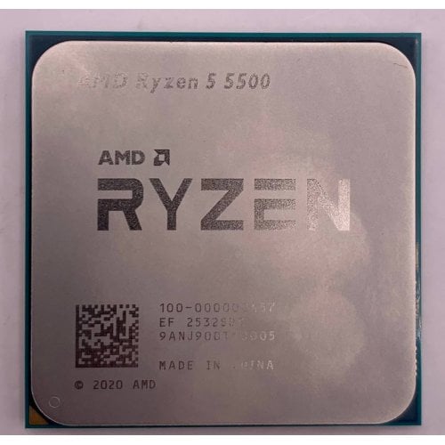 Процессор AMD Ryzen 5 5500 3.6(4.2)GHz 16MB sAM4 Tray (100-000000457) (Восстановлено продавцом, 911719) купить в Украине | Telemart фото