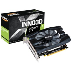 Відеокарта Inno3D GeForce GTX 1650 Compact V2 4096MB (N16501-04D6-1720VA29) (Відновлено продавцем, 911732)