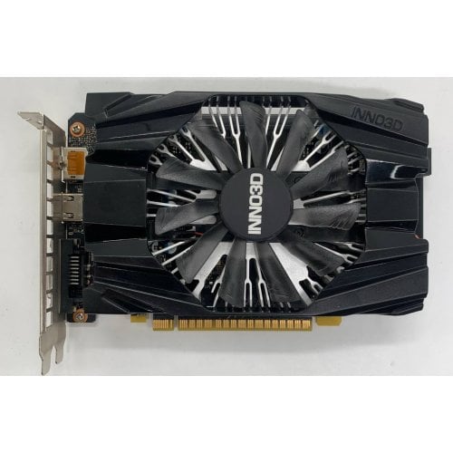 Відеокарта Inno3D GeForce GTX 1650 Compact V2 4096MB (N16501-04D6-1720VA29) (Відновлено продавцем, 911732) купити в Україні | Telemart фото