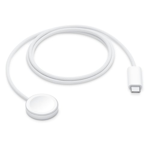 Беспроводное зарядное устройство Apple Watch Magnetic Fast Charger to USB Type-C Cable 1m (ML434ZM/A) White купить в Украине | Telemart фото