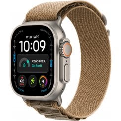 Смарт-часы Apple Watch Ultra 4 GPS + Cellular 49mm Natural Titanium Case with Desert Alpine Loop - M (MJAF4QI/A)